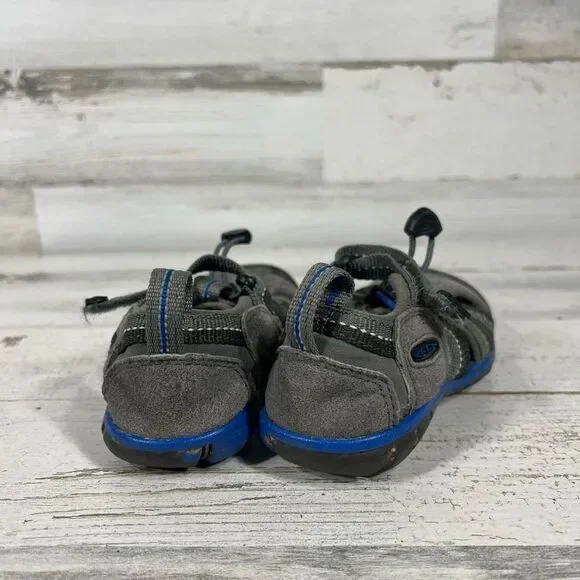 Keen Kids Water Shoes - Gray and Blue - Picture 3 of 8